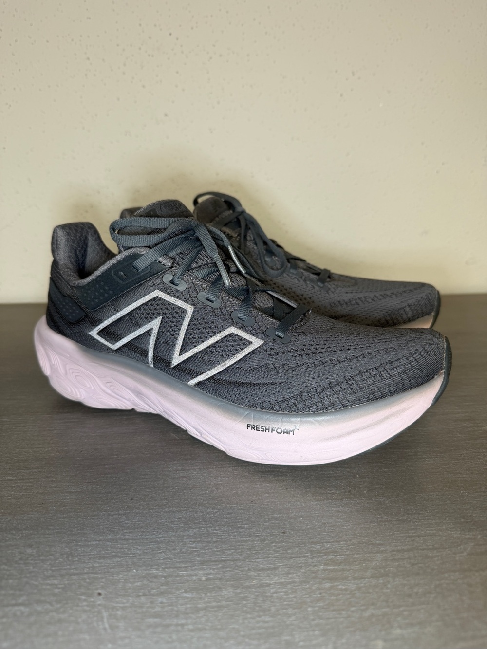 New Balance Fresh Foam X 1080v13 Womens Size 9B Gray Running Shoes W1080Z13